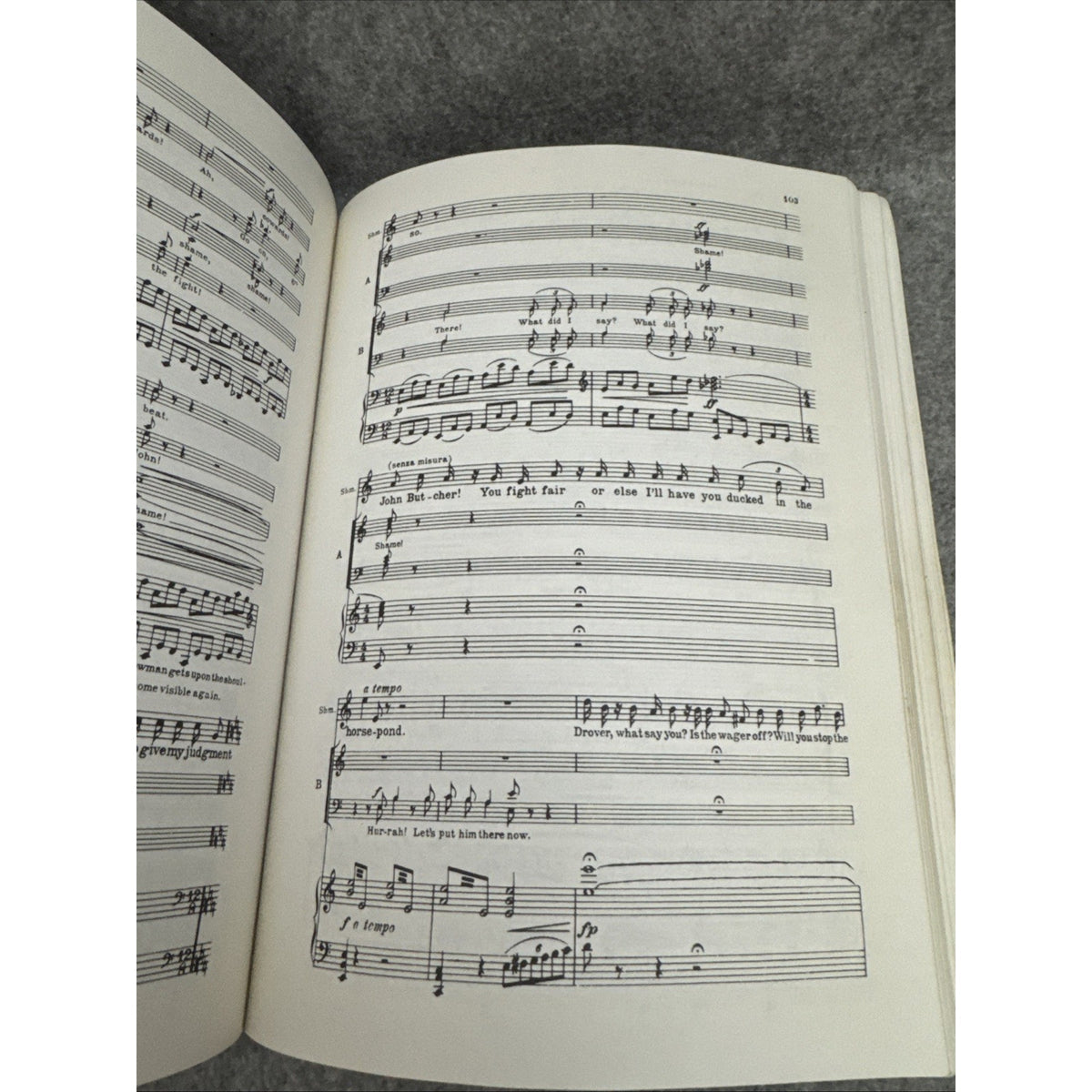 Hugh the Drover : Vocal Score by Ralph Vaughan Williams (1988, Trade Paperback)