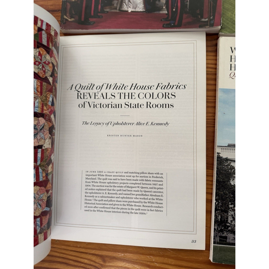 White House History Quarterly & Historic Guide Book Lot 13 Volumes
