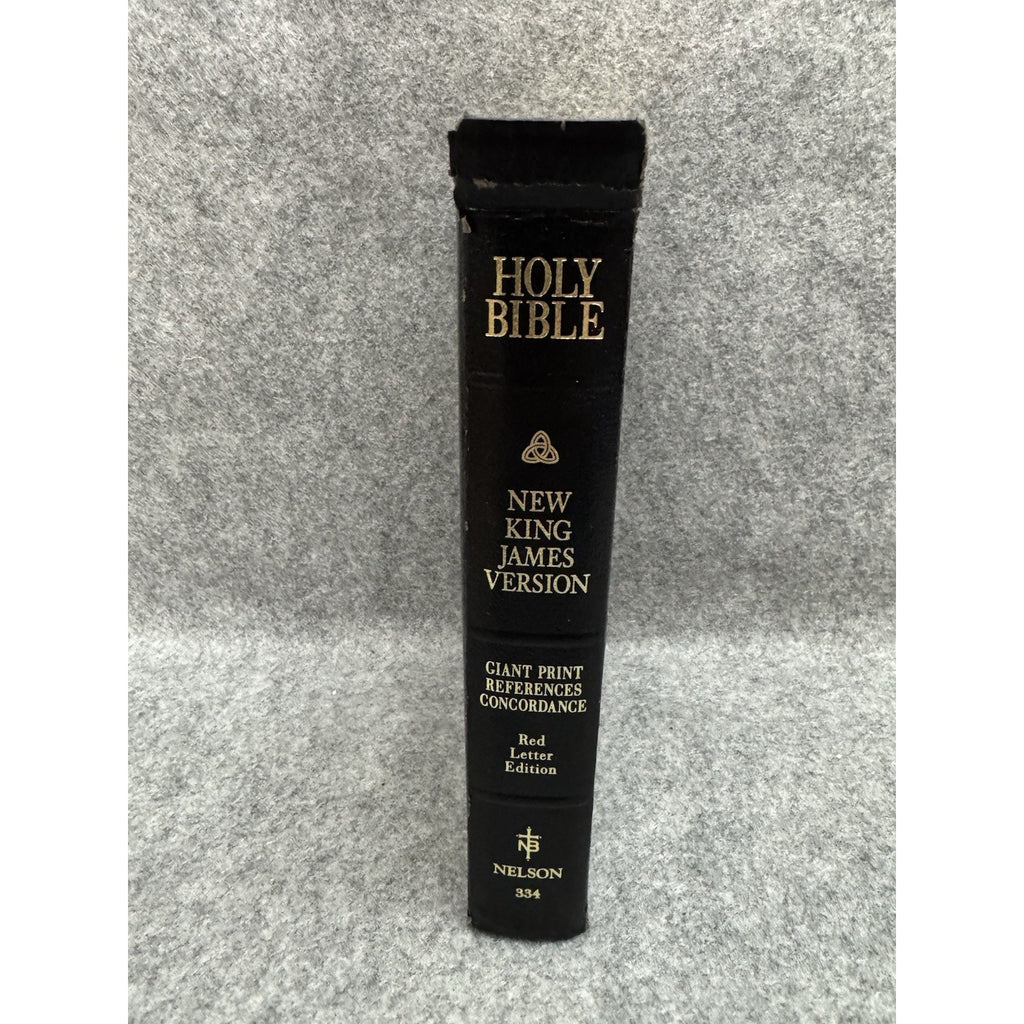 NKJV Holy Bible Giant Print Red Letter References Concordance Thomas Nelson