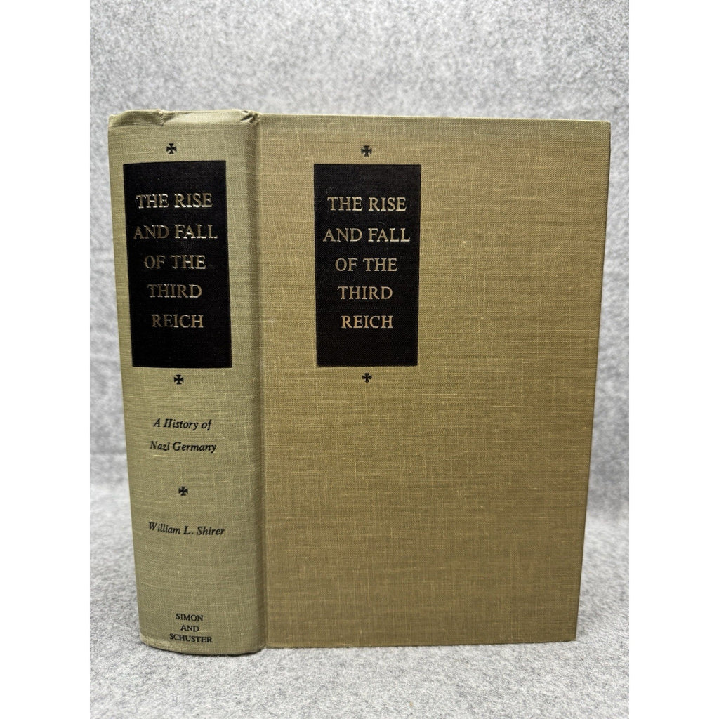 The Rise and Fall of the Third Reich William Shirer 1960 20th Printing HC