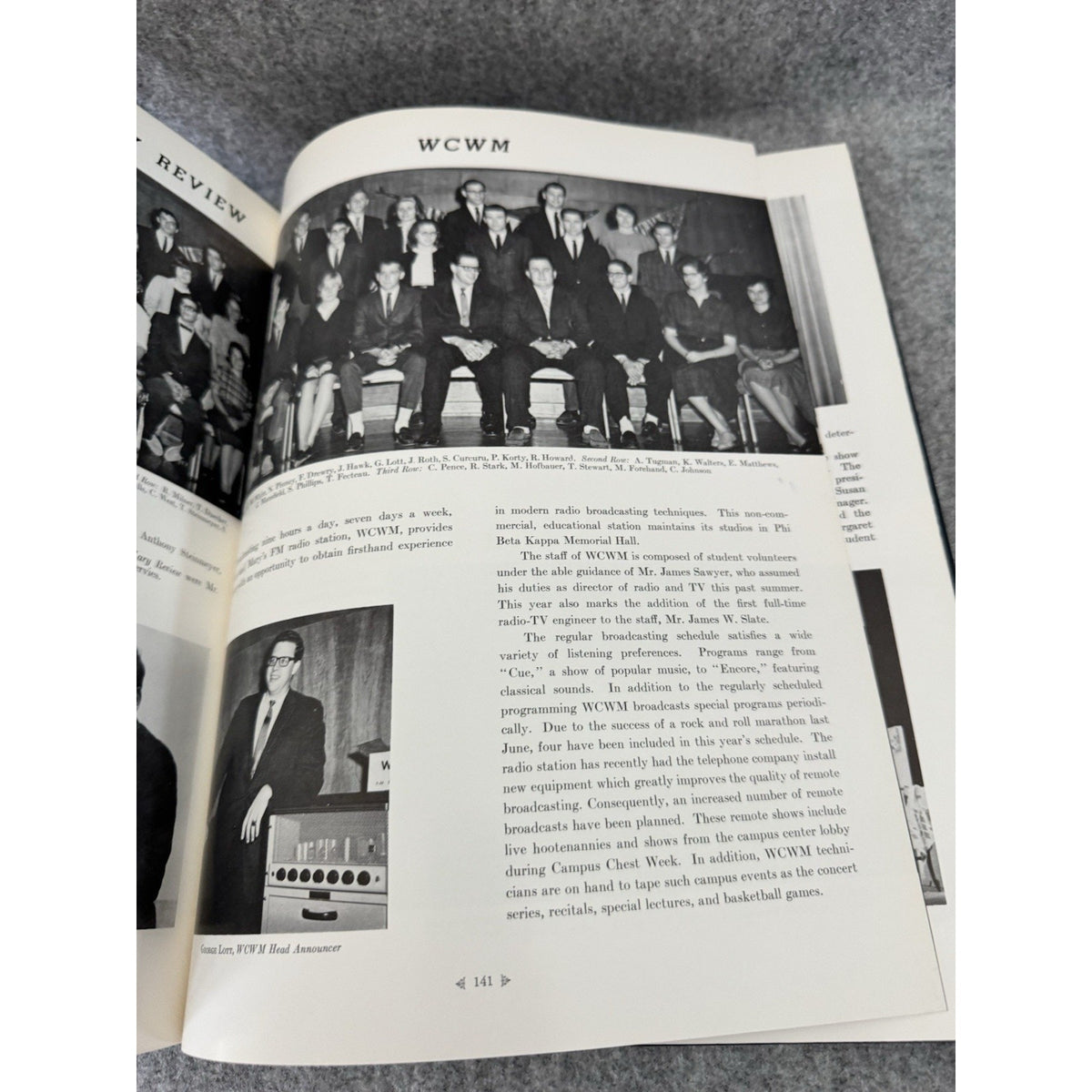 1964 Colonial Echo William & Mary College Yearbook Williamsburg VA HC