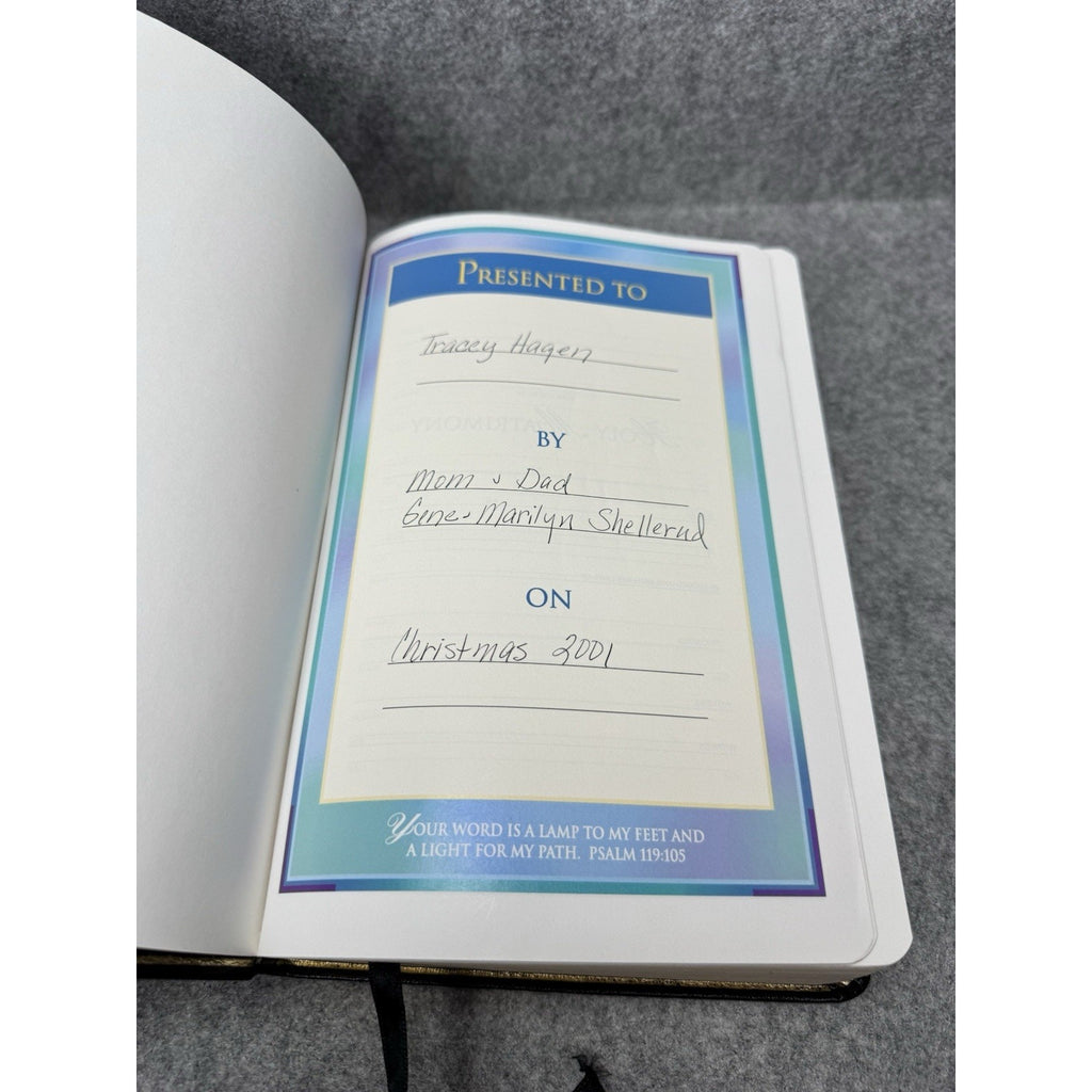 NIV Study Bible 1995 Zondervan Genuine Leather Red Letter Gilt Edges