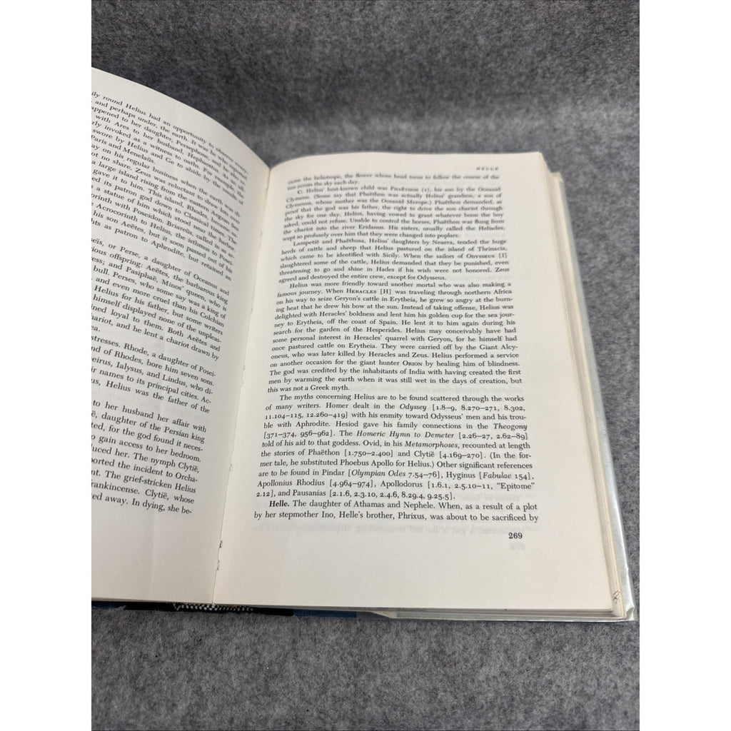 Crowell's Handbook of Classical Mythology Hardcover Edward Tripp