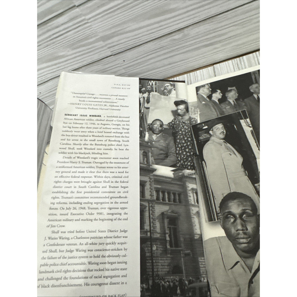 Unexampled Courage : The Blinding of Sgt. Isaac Woodard by Richard Gergel HC 1st