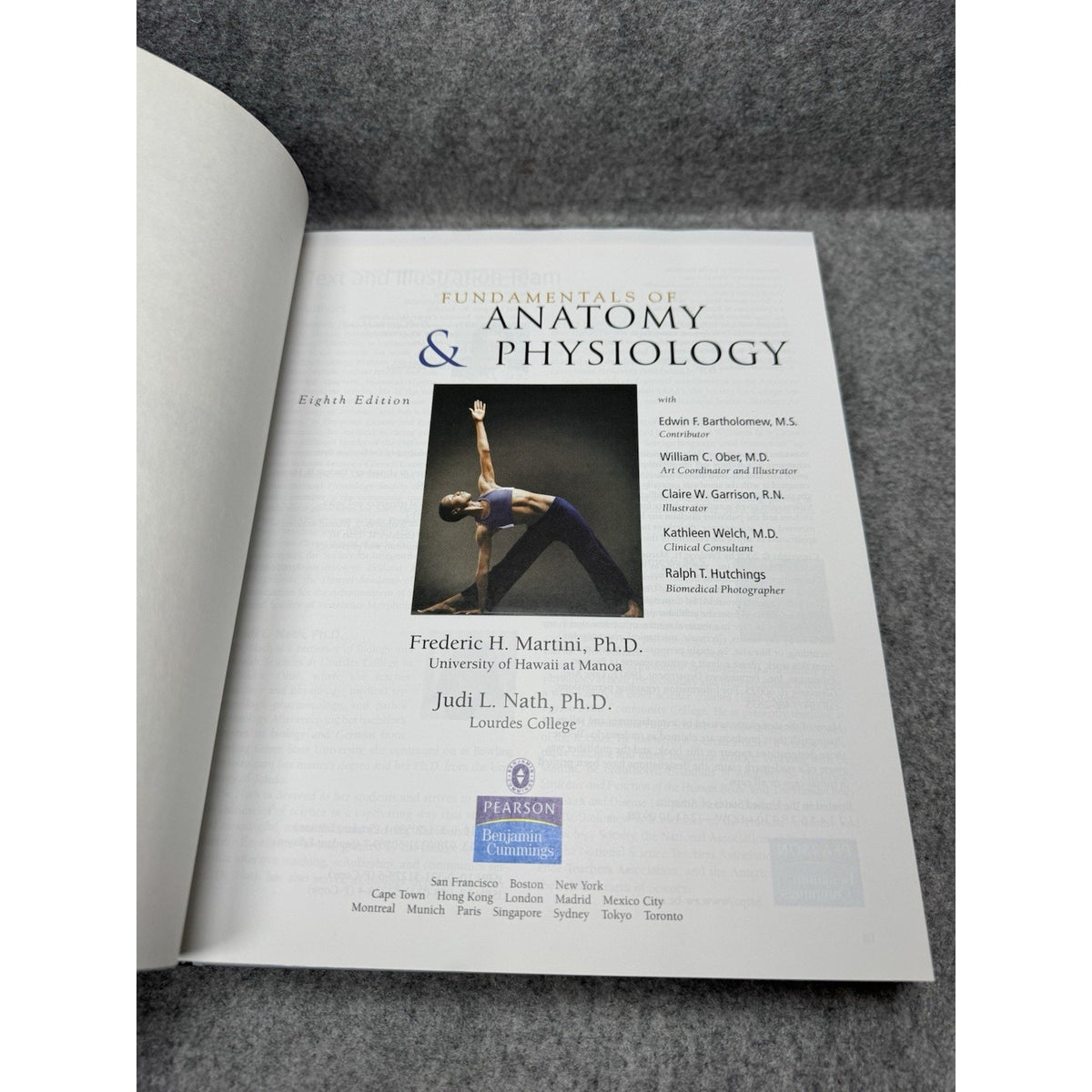 Fundamentals Anatomy Physiology 8th Martini Nath HC Atlas Sealed CD Bundle