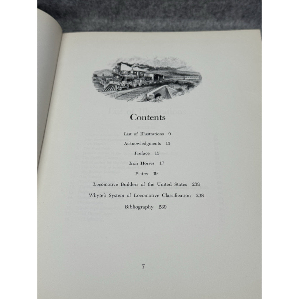 Iron Horses American Locomotives 1829-1900 E P Alexander Bonanza Hardcover DJ