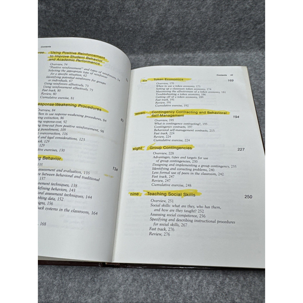 APPLIED BEHAVIOR ANALYSIS IN EDUCATION: A STRUCTURED By William R. Jenson HC