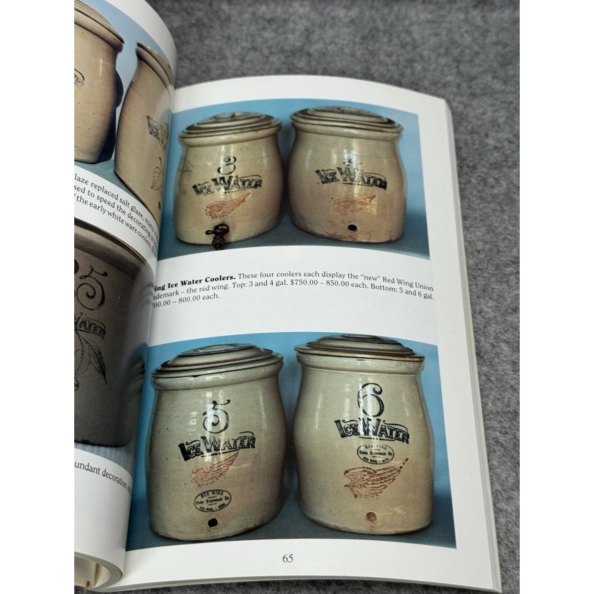 1995 Red Wing Stoneware Identification Value Guide DePasquale Paperback