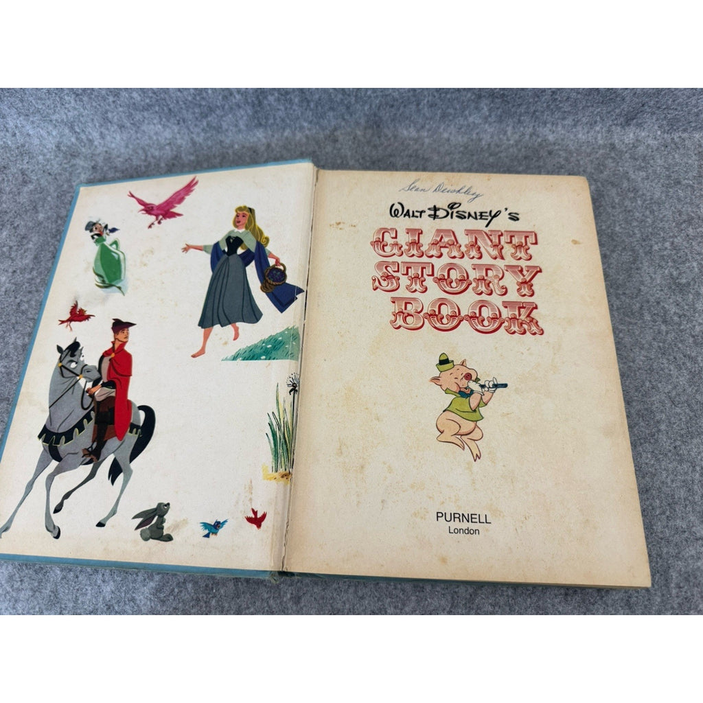 Walt Disney’s Giant Story Book HC Purnell Mary Poppins Bambi Dumbo