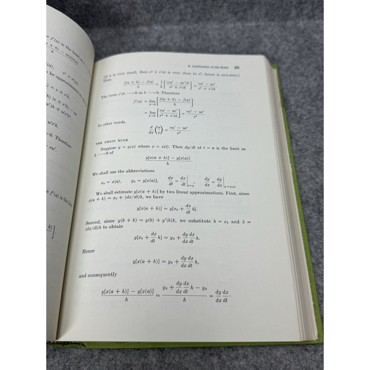 1973 First Course in Calculus Analytic Geometry Flanders Korfhage Price HC
