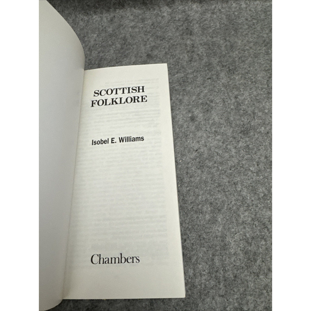 Scottish Folklore (Chamber Mini G... by Williams, Isobel E. Paperback / softback