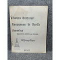 Scarce 1982 Tibetan Cultural Resources North America 3rd Ed Asia Society