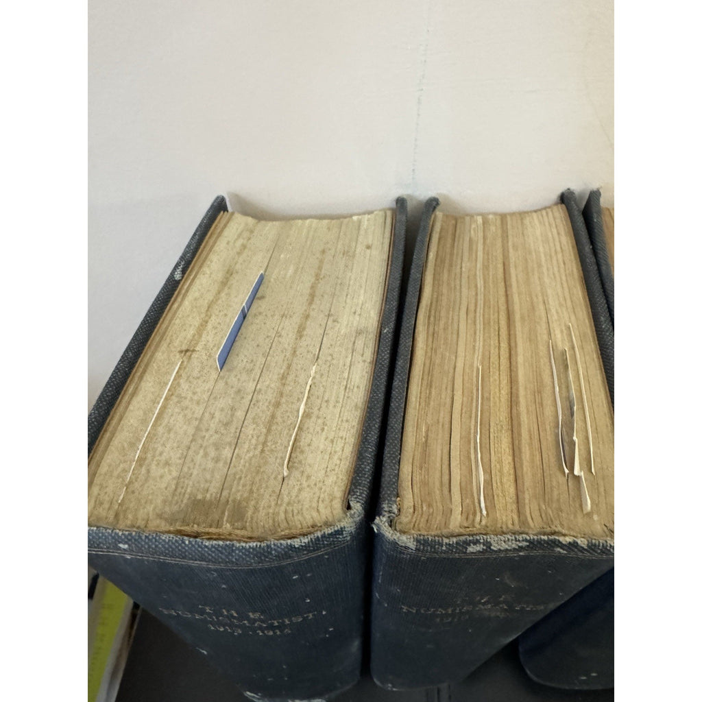 Lot 5 The Numismatist Hardbound Vols 1913-1926 ANA Coin Journal