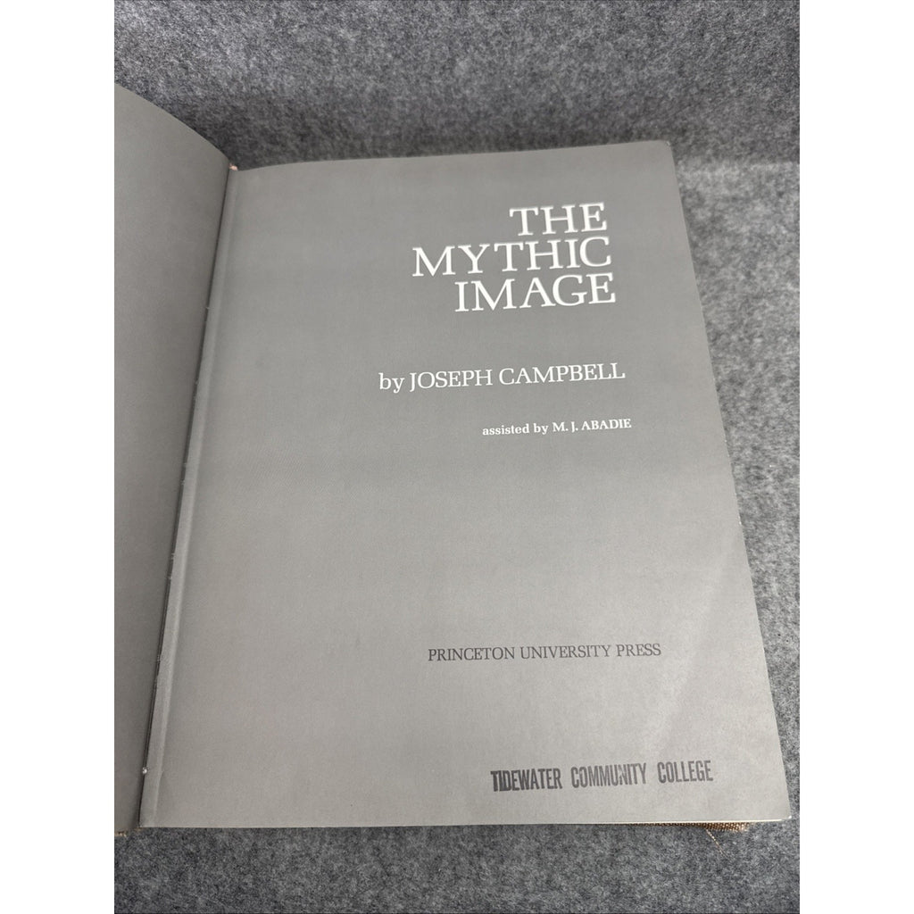 The Mythic Image by Joseph Campbell First Edition 1974 Hardback Illustrated