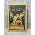 c1927 CMC Hydraulic Turbines Catalog 307 Christiana Machine Co Water Power