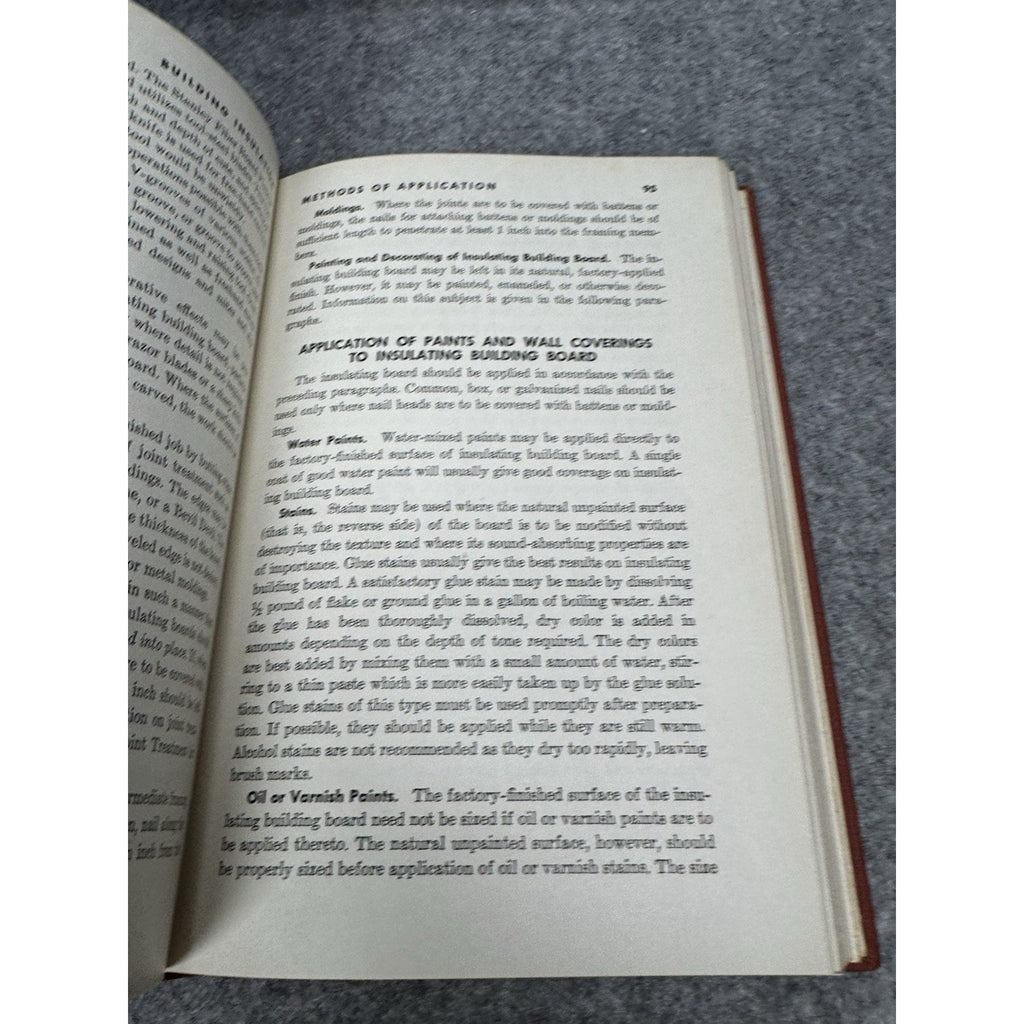 1952 Building Insulation Paul D Close Heat Sound Construction 4th Ed HC