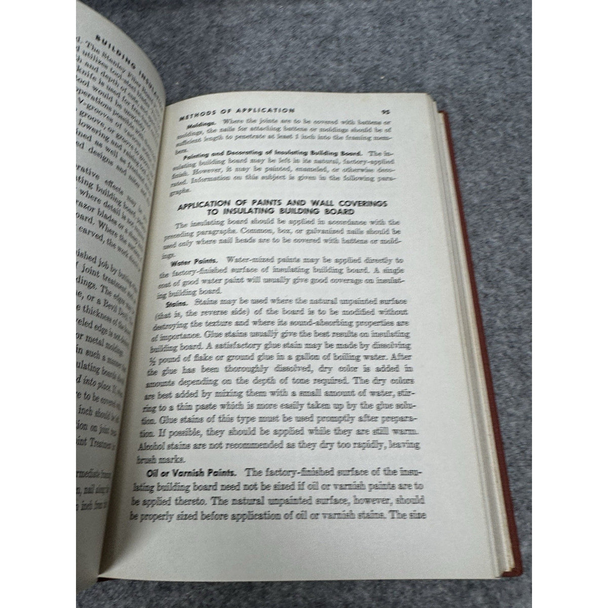 1952 Building Insulation Paul D Close Heat Sound Construction 4th Ed HC