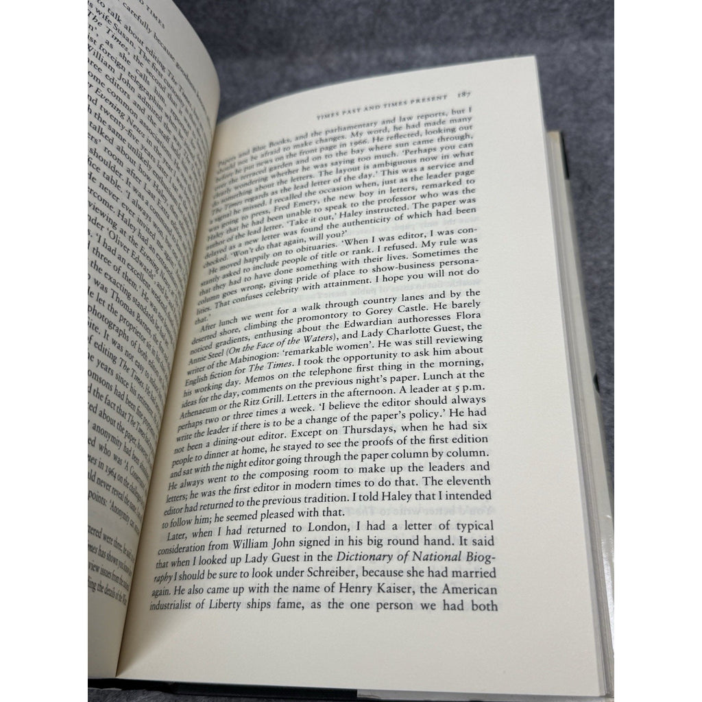 Good Times Bad Times Harold Evans 1983 First UK Edition Rupert Murdoch Times