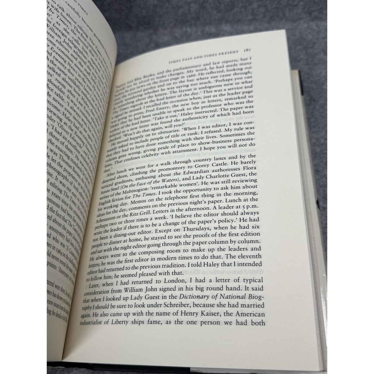 Good Times Bad Times Harold Evans 1983 First UK Edition Rupert Murdoch Times