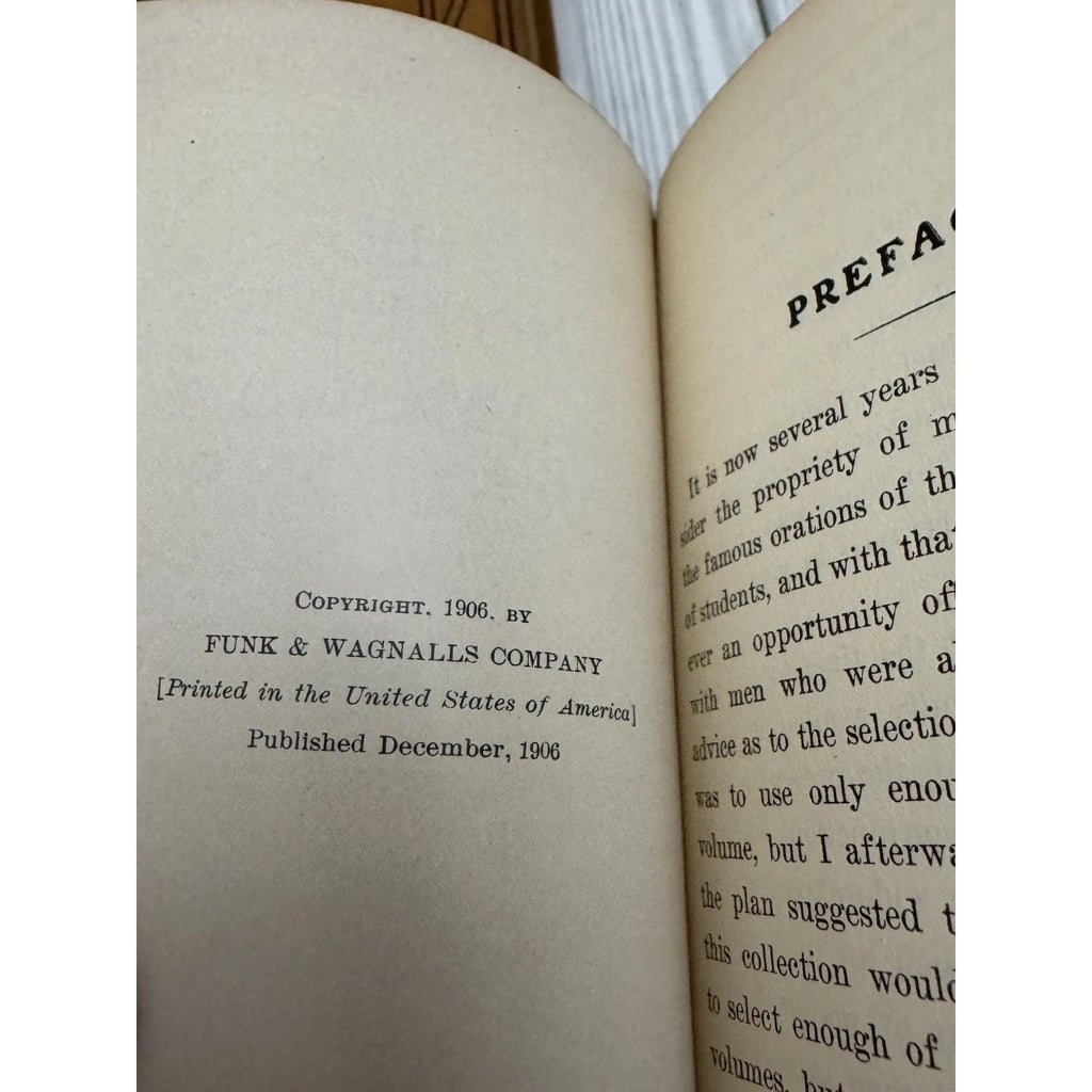 Worlds Famous Orations 1906 Funk Wagnalls 6 Vol Set Bryan Antique