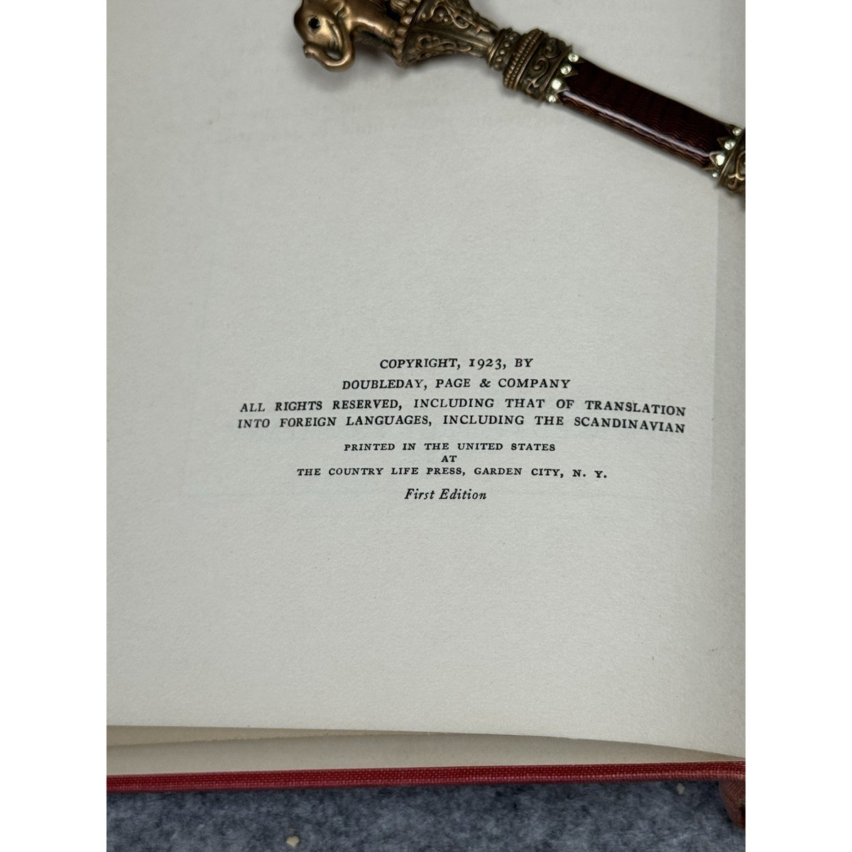 SIGNED Prohibition Inside Out Roy A Haynes 1st Ed Prohibition Commissioner