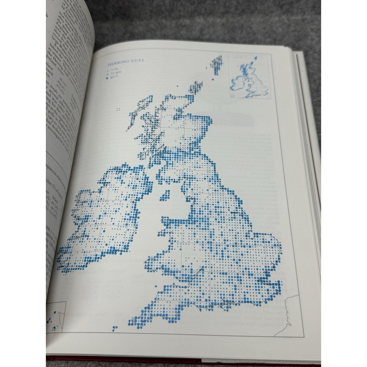Atlas of Wintering Birds Britain Ireland Peter Lack 1986 1st Ed HC DJ