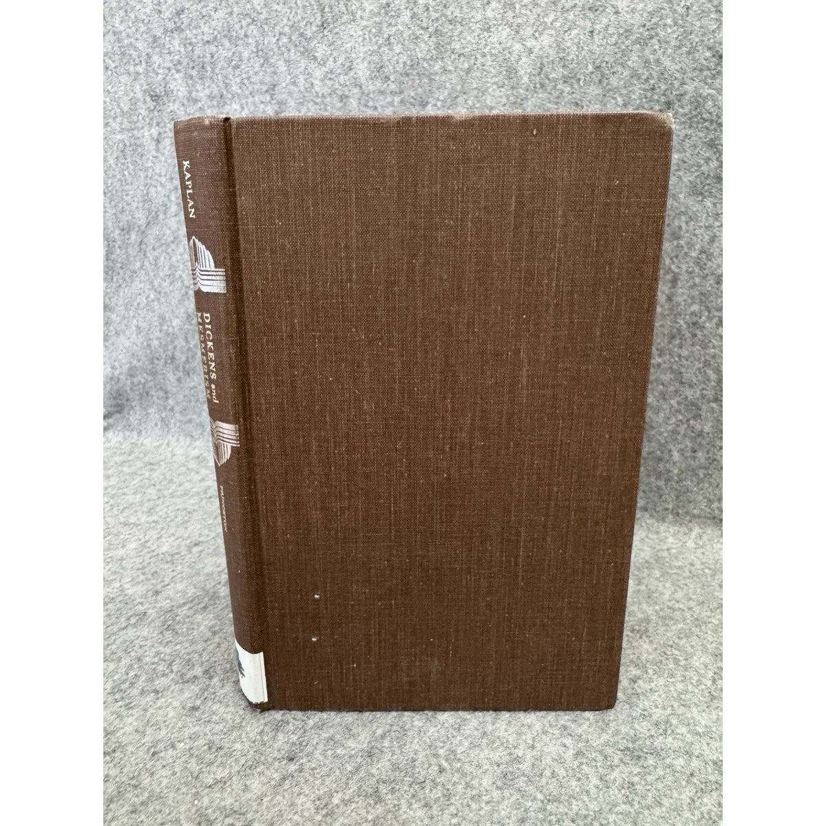 Dickens and Mesmerism Hidden Springs of Fiction Fred Kaplan 1975 HC