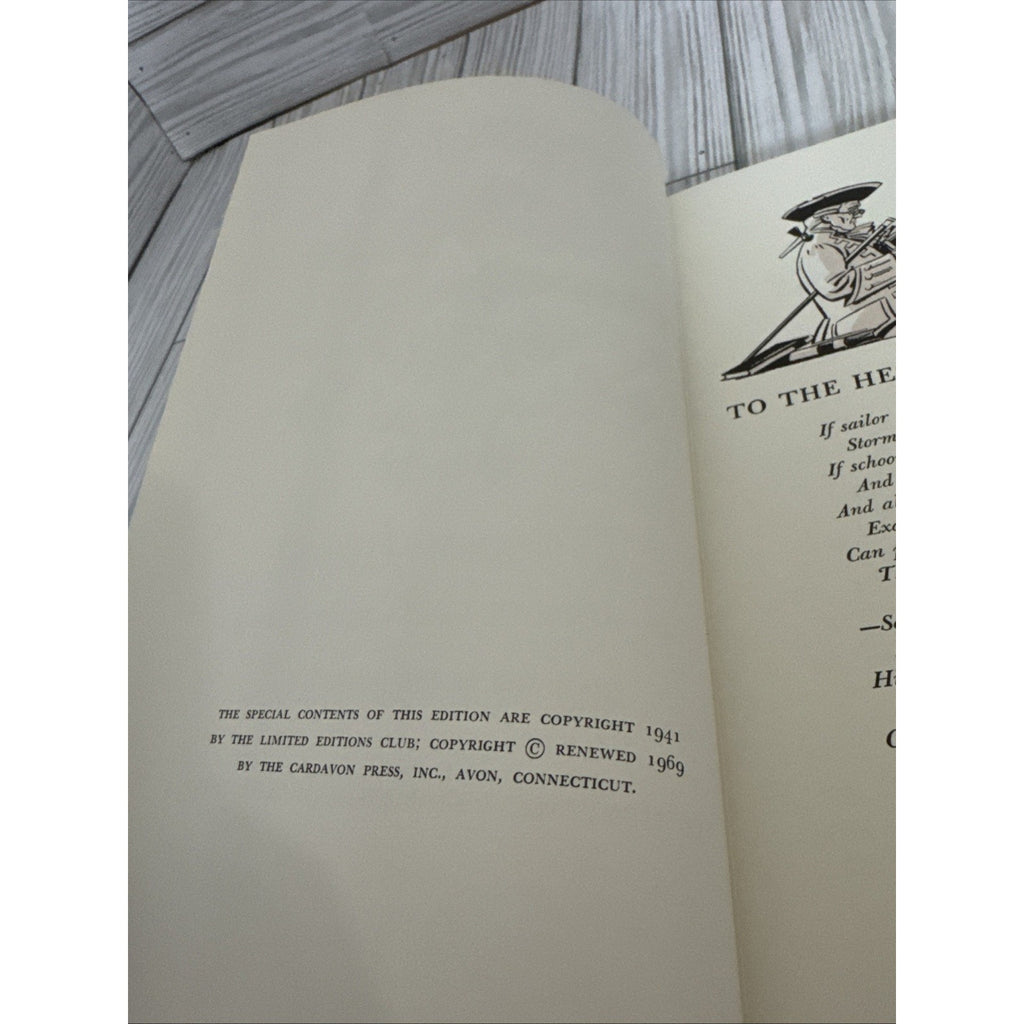 Treasure Island by Robert Louis Stevenson (1969) Heritage Press w/Case & Insert