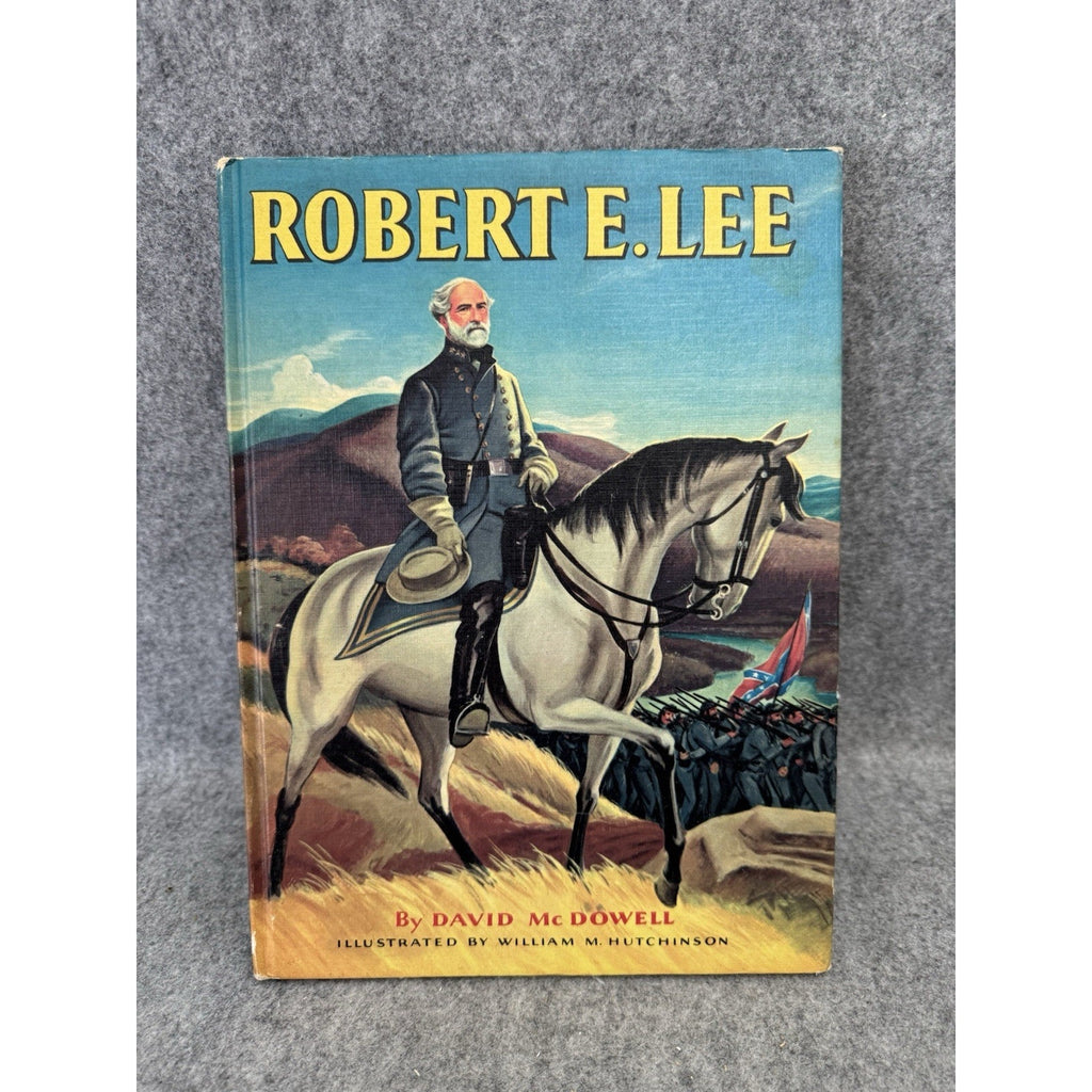 1953 Robert E Lee David McDowell Illustrated Random House Hardcover