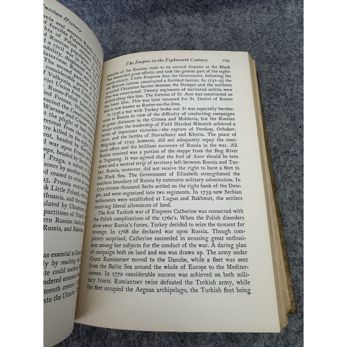 1951 A History of Russia George Vernadsky Third Revised Edition HC Yale