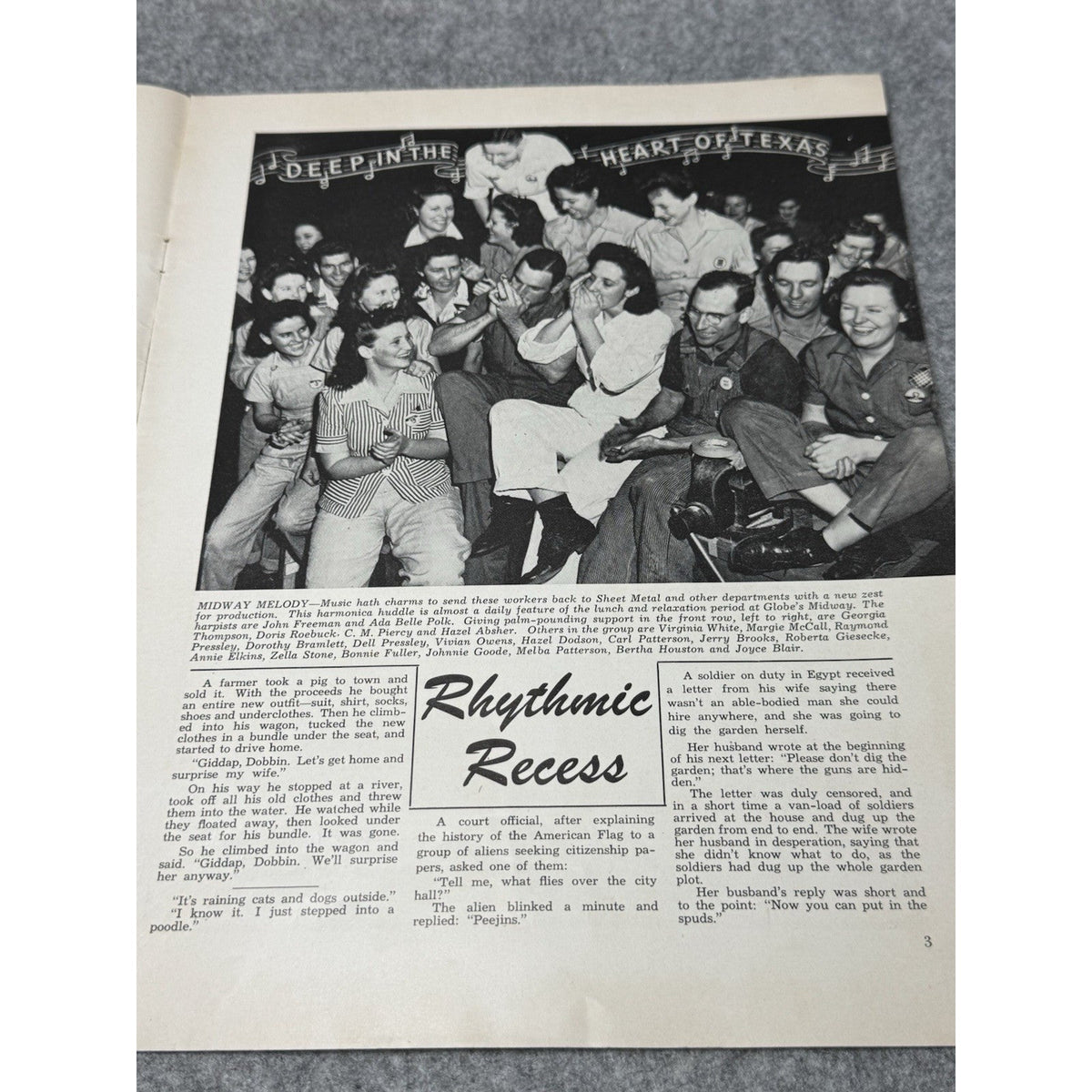 1943 Globe Beam Aircraft Magazine WWII Fort Worth Texas Knudsen May Aviation.