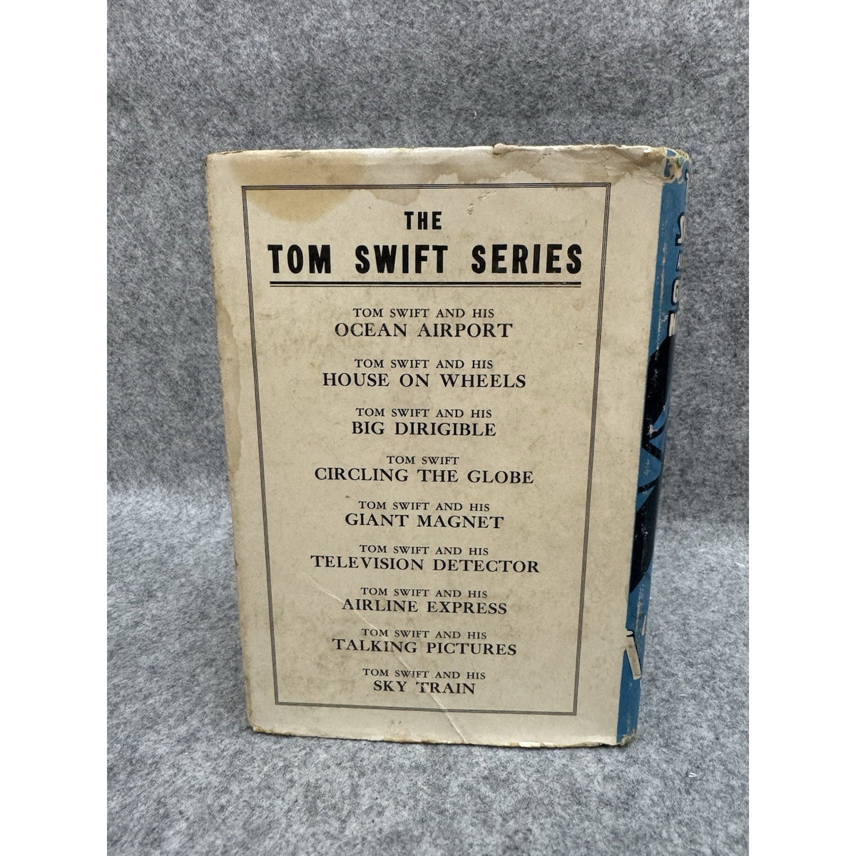 Tom Swift and His Giant Magnet 1932 Victor Appleton HC DJ Whitman 2169