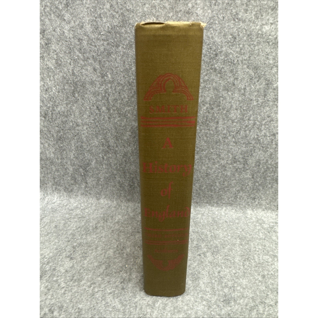 A History of England by Goldwin Smith HC 3rd Edition Very Good 1966