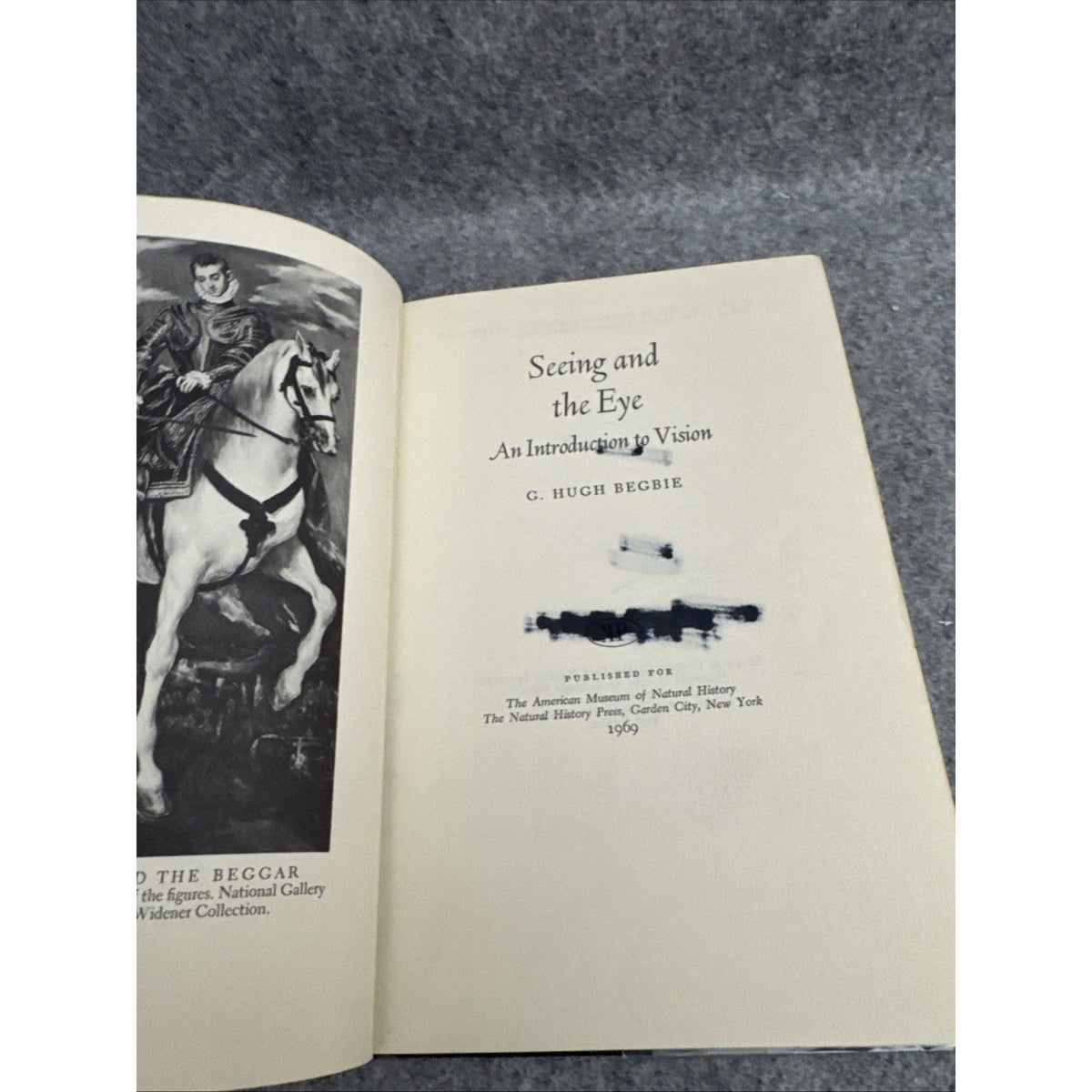 Seeing and the Eye: Introduction to Vision 1969 1st Ed HCDJ Begbie