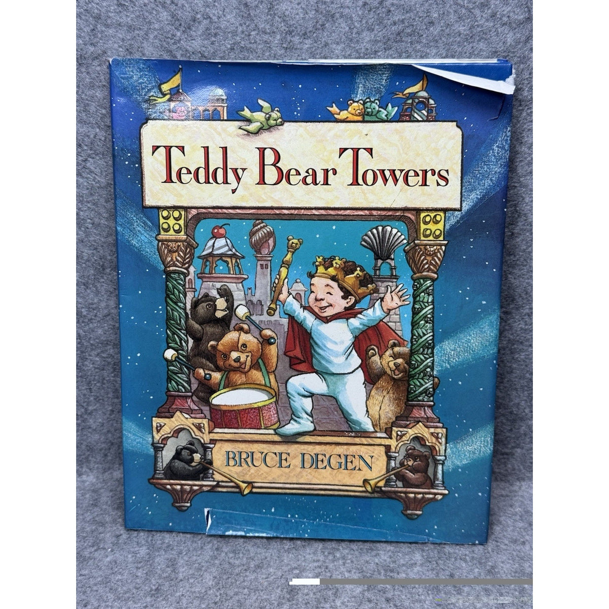 Teddy Bear Towers Bruce Degen 1991 First Edition First Printing Hardcover DJ