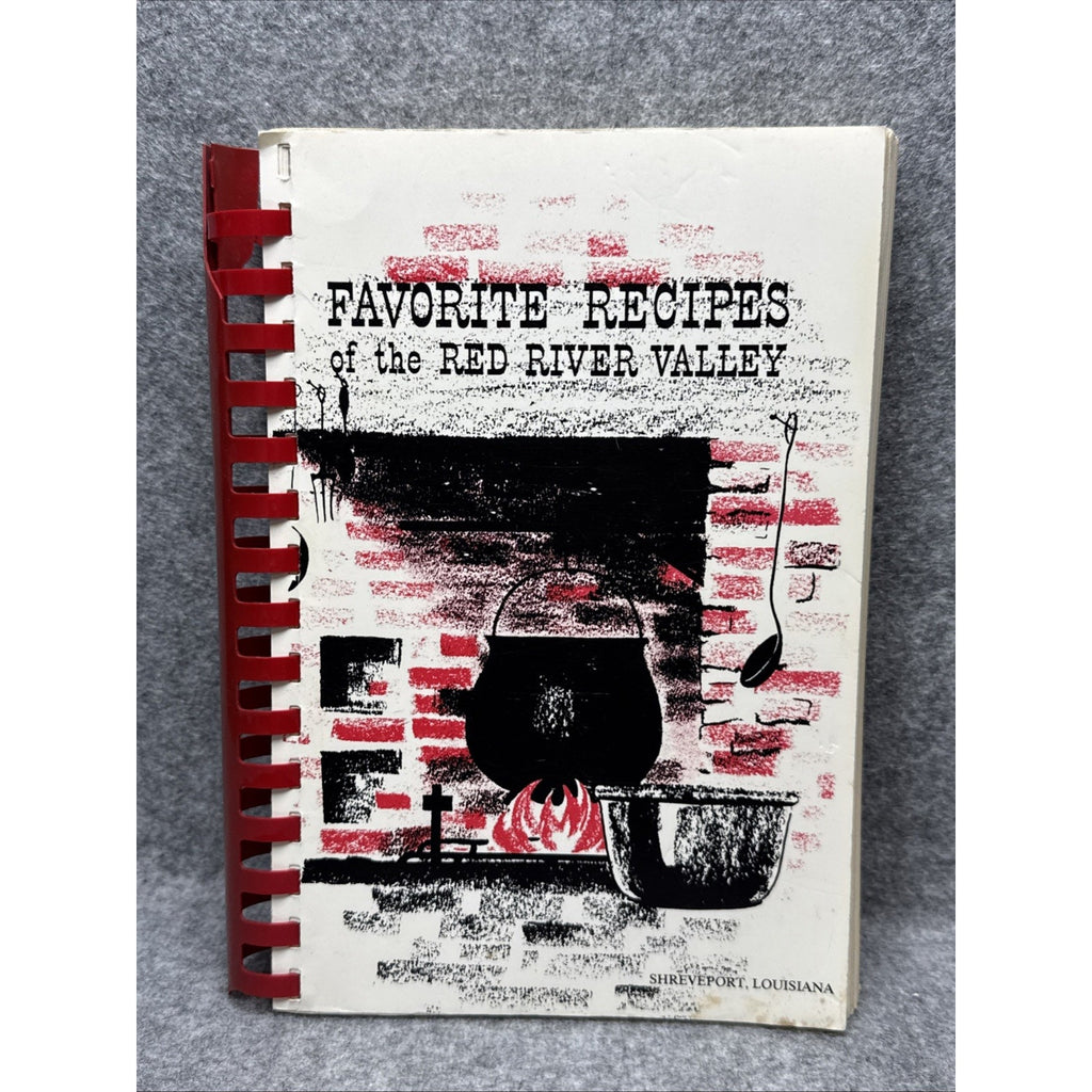 Favorite Recipes Of The Red River Valley Cookbook Cooking By First Baptist 1987