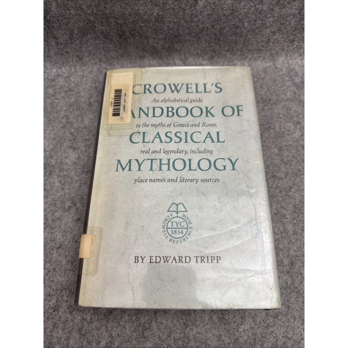 Crowell's Handbook of Classical Mythology Hardcover Edward Tripp