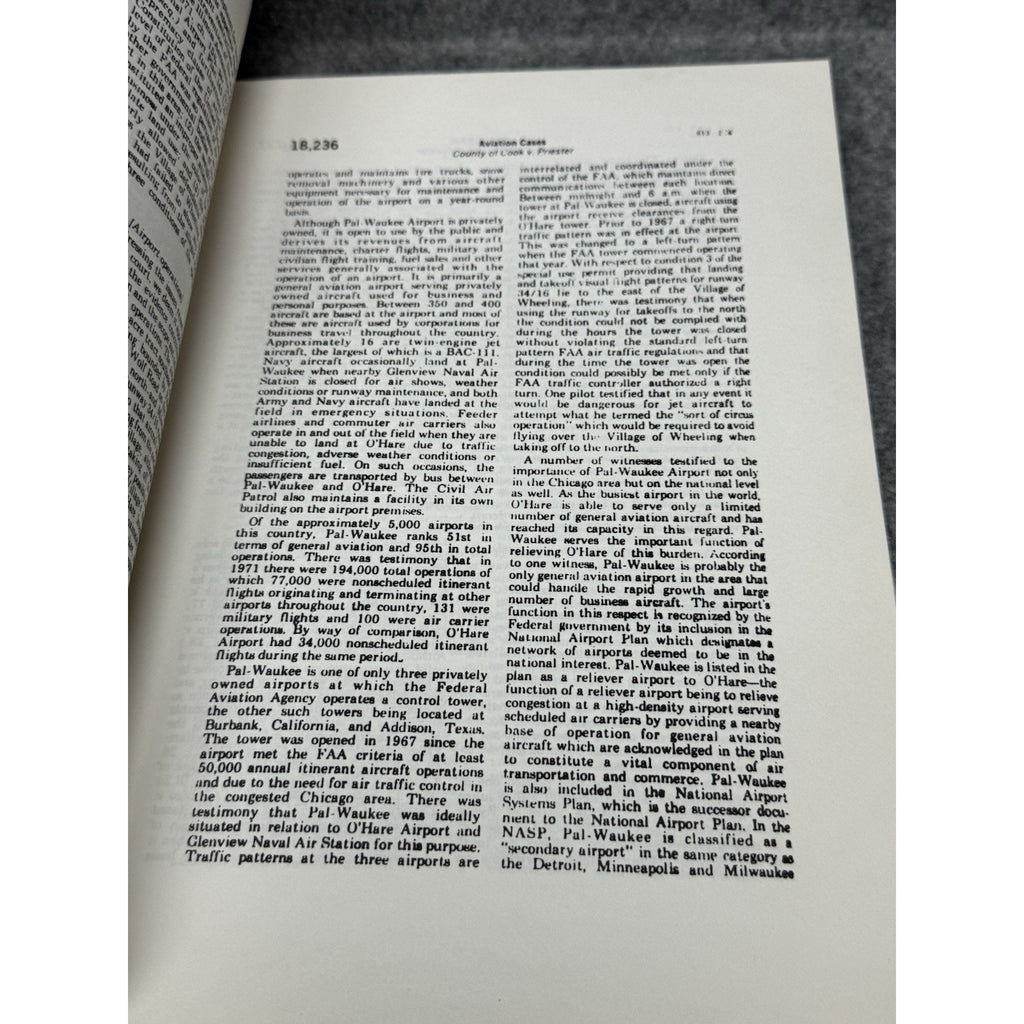 Aviation Law AS-405 Charles R Booth Embry-Riddle Legal Case Manual