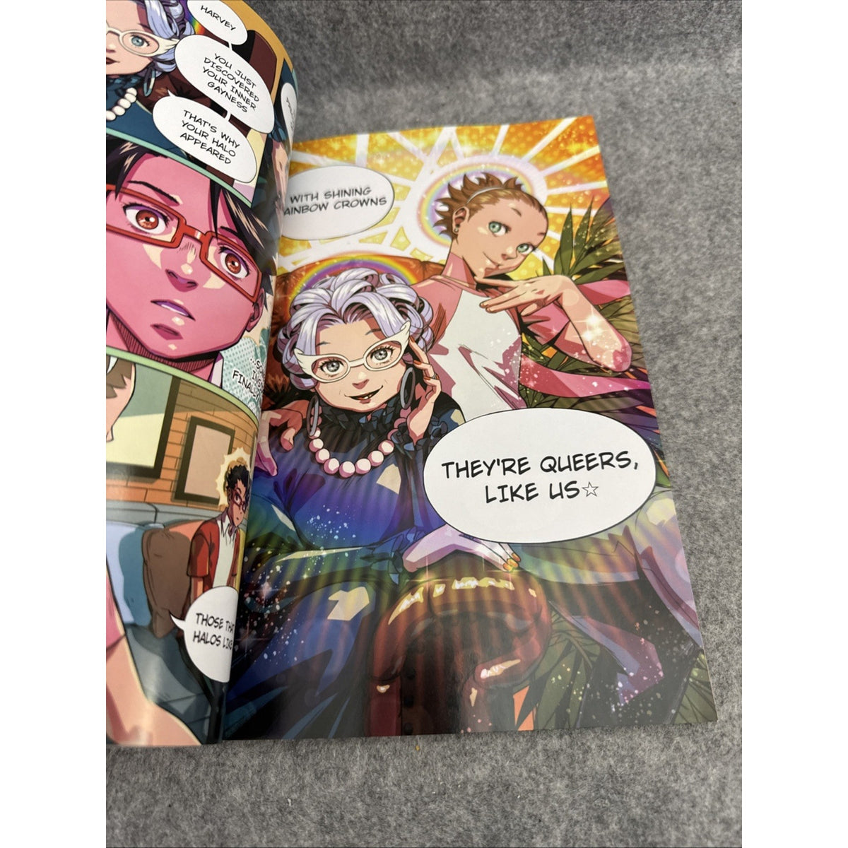 Rare Queerz RPG ISA #1 Comic Dedicated To The Chicks!