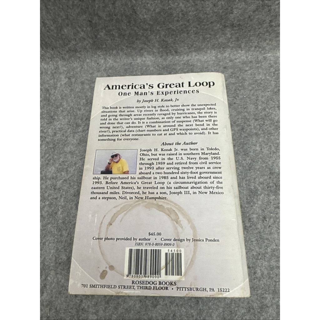 America's Great Loop : One Man's Experiences by Joseph H. Kozak Jr. (2007, Book,
