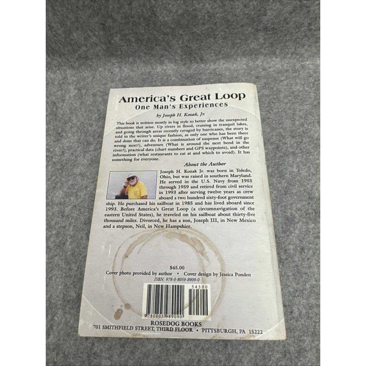 America's Great Loop : One Man's Experiences by Joseph H. Kozak Jr. (2007, Book,