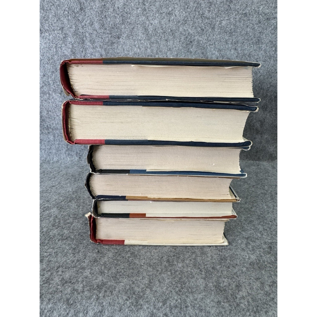 Isaac Asimov 6 HC Lot First Edition Foundation Edge Earth Robots