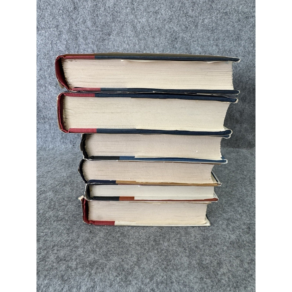Isaac Asimov 6 HC Lot First Edition Foundation Edge Earth Robots