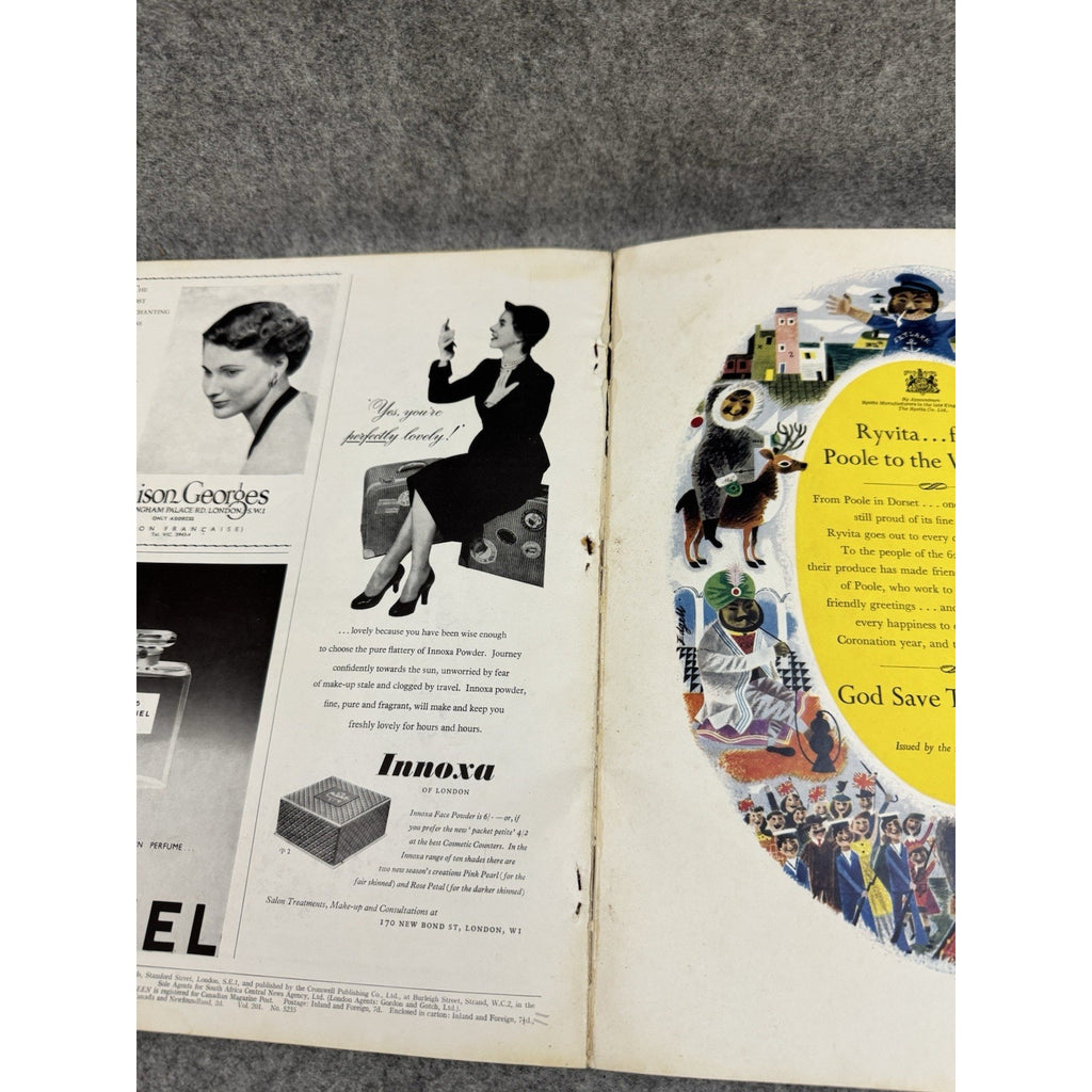 The Queen The Coronation 1953 Queen Elizabeth II Souvenir Magazine
