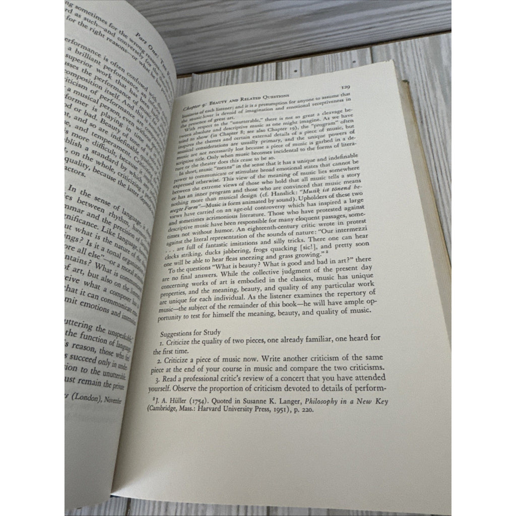 An Introduction to Music by David D. Boyden 1961 HC