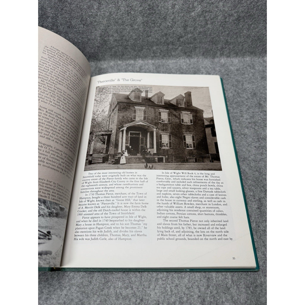1978 Smithfield A Pictorial History Segar Dashiell Virginia Local History