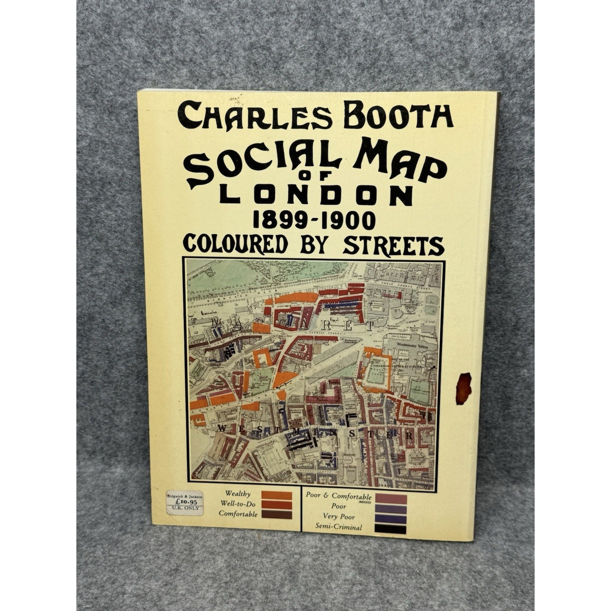 Making Modern London 1815-1914 Charles Booth Social Map Victorian Poverty