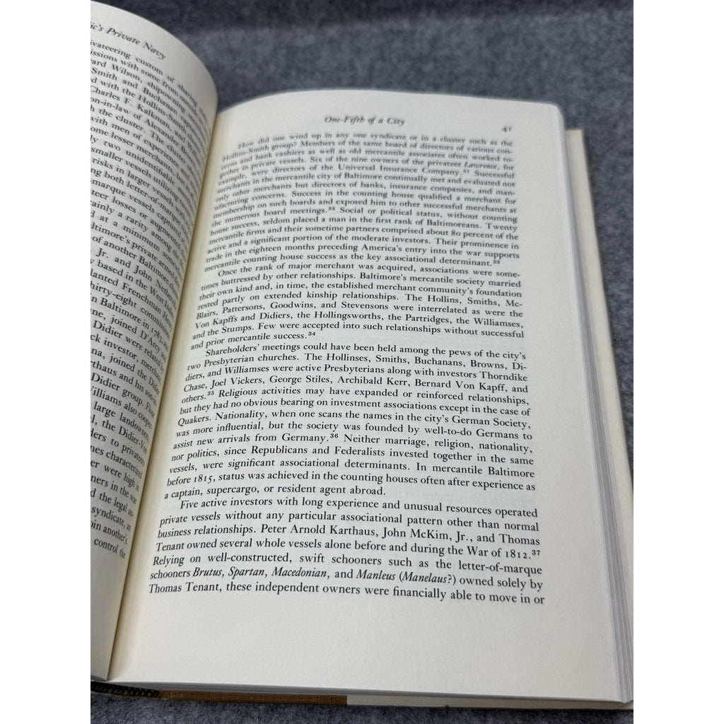 The Republic’s Private Navy Garitee 1977 First Edition War of 1812 HC DJ