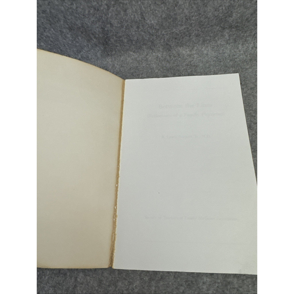 Between the Lines : (Reflections of a Family Physician) by B. Lewis Barnett Jr.