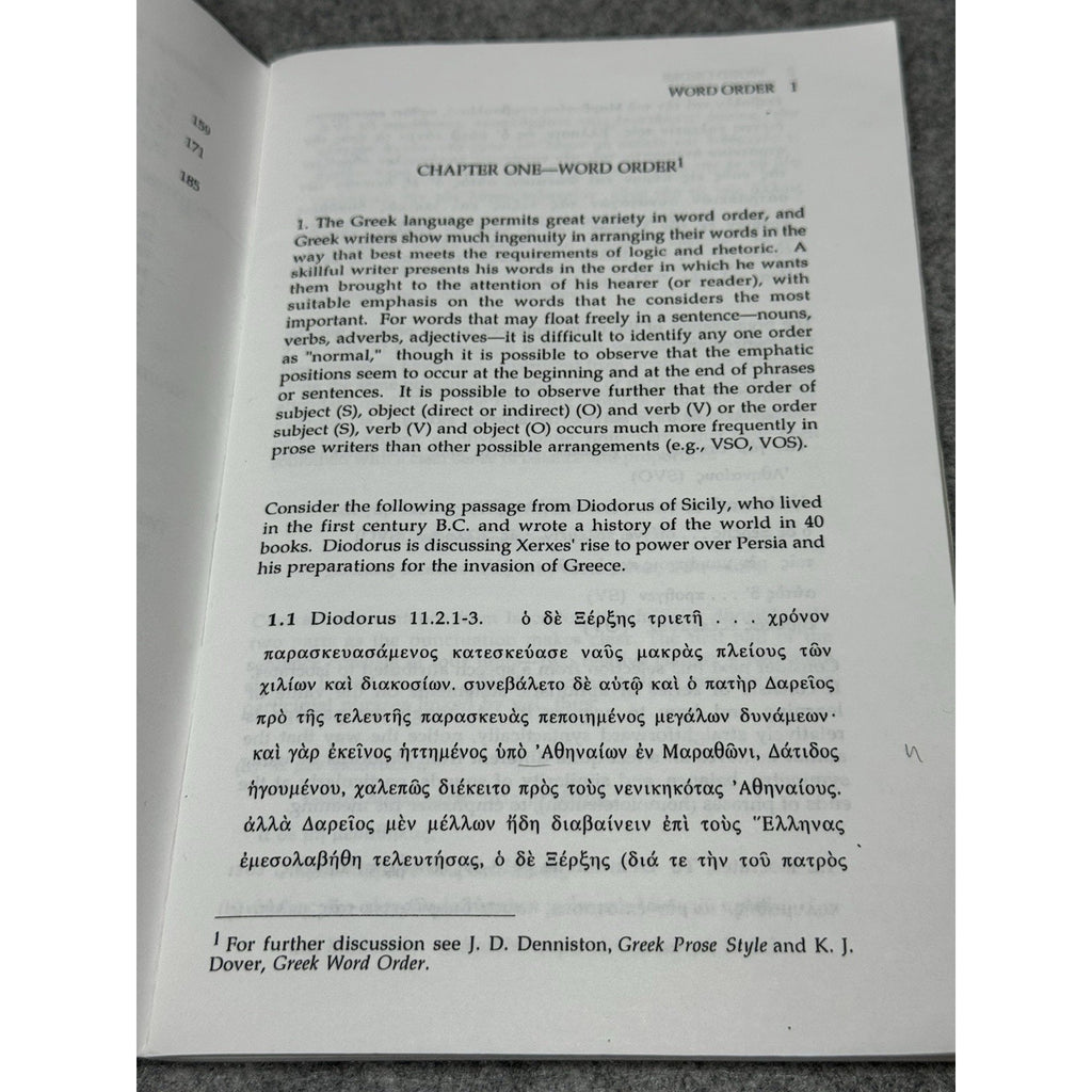Greek Prose Composition Vol 1 Susan Stephens Bryn Mawr Ancient Greek Study